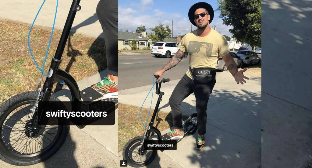swifty air, adult scooter, kick scooter, swifty scooters, bmx scooter, dirt scooter with big wheels