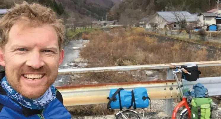 1000 miles solo scoot through Japan with Dave Cornthwaite, long distance scooter for adults 