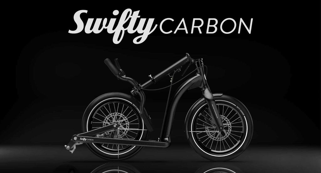 Adult Carbon Fibre Folding Kick Scooter