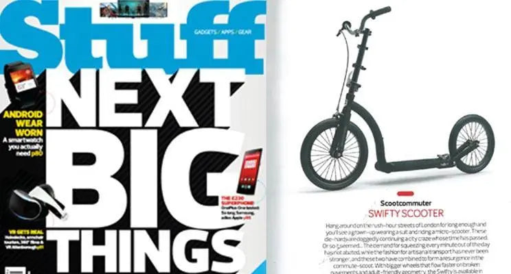swifty scooters in stuff magazine