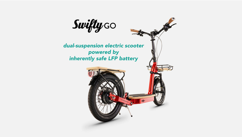 Swifty's LFP Battery - Redefining Electric Scooter Safety