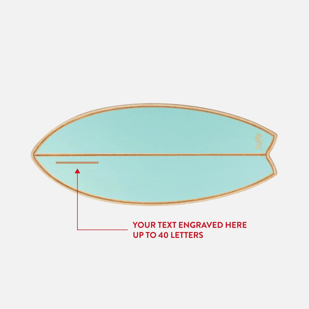 Swifty Fishtail Balance Board - Aqua Marine Swifty Scooters
